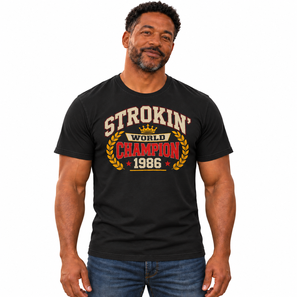 Strokin' World Champion T-Shirt